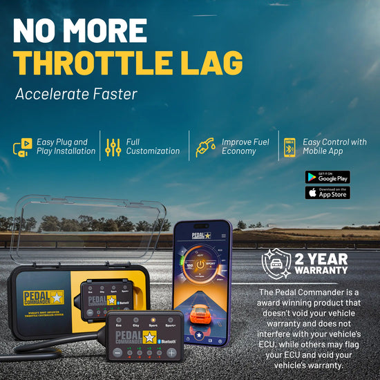 スロットルラグがなくなる