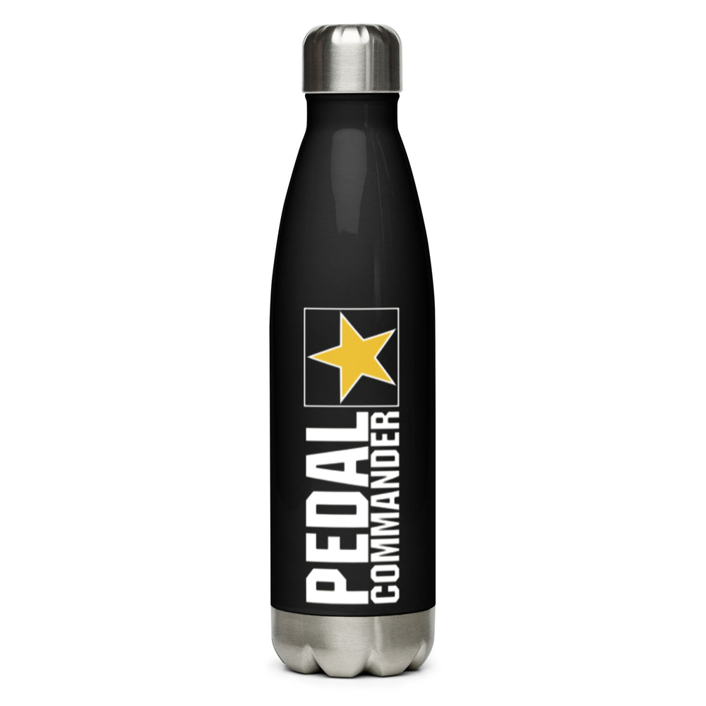 Pedal Commander® ステンレススチール水筒 ブラック