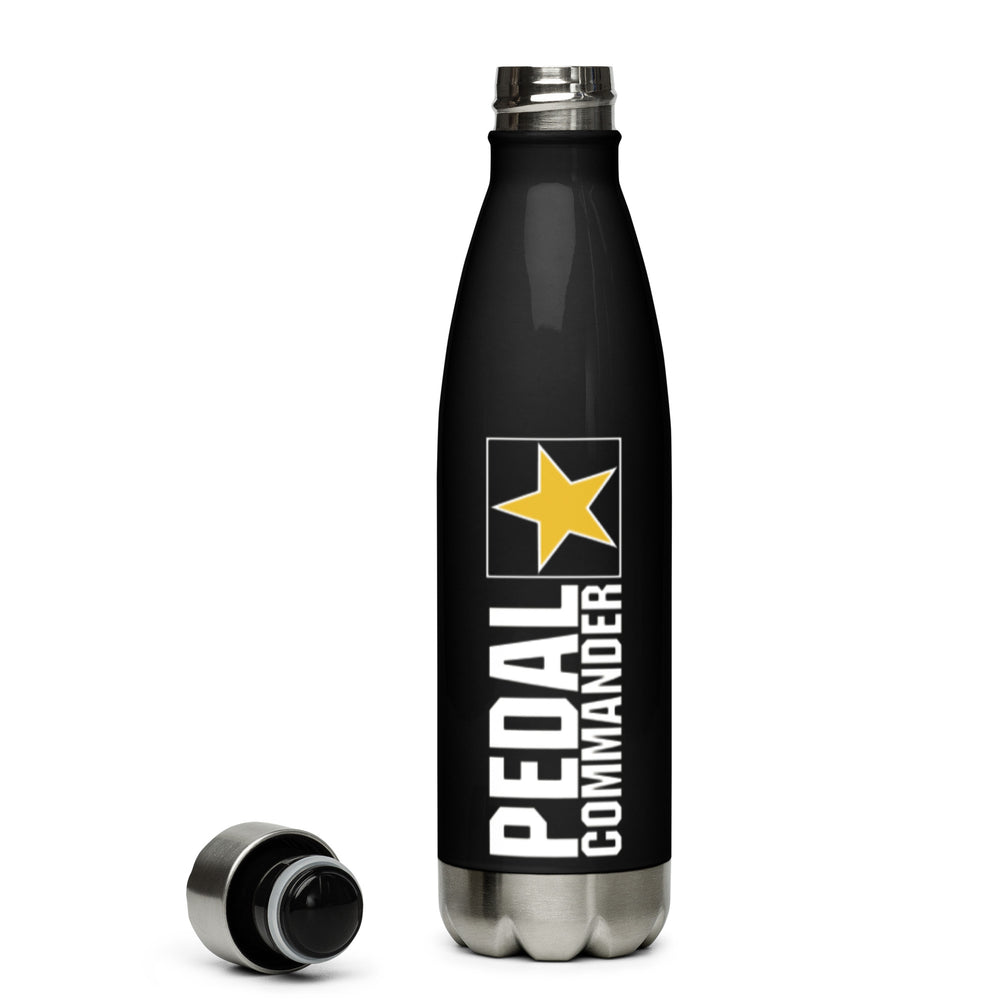 Pedal Commander® ステンレススチール水筒 ブラック