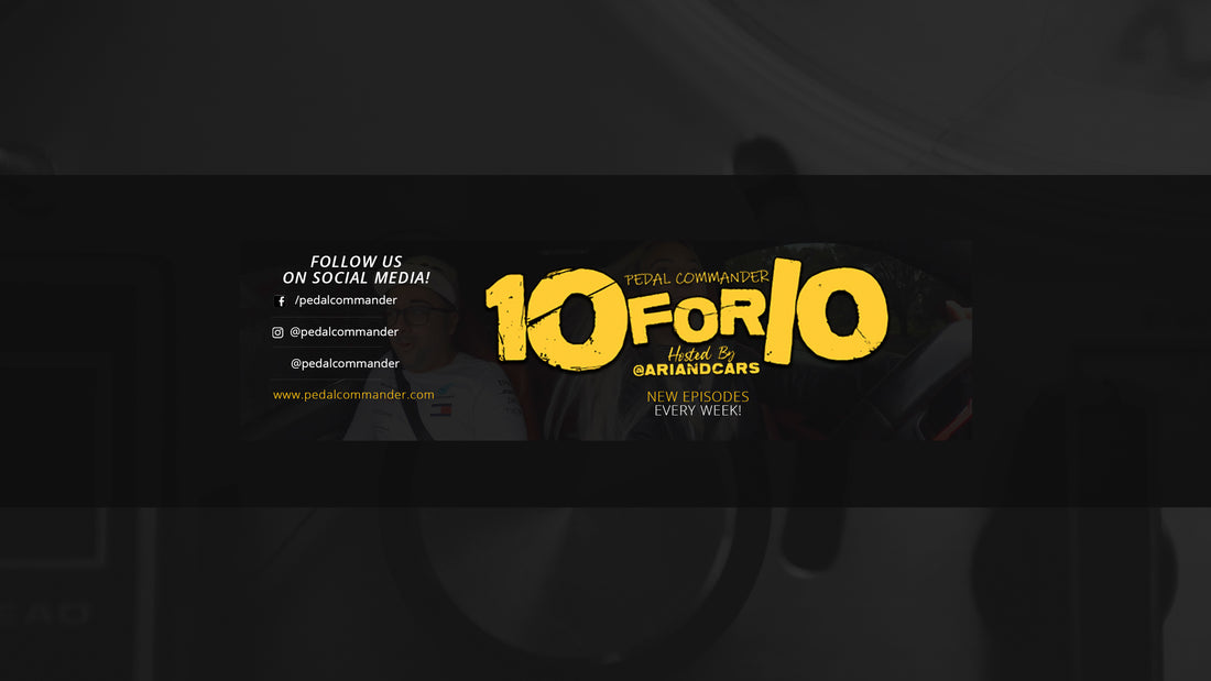 
Watch The First Four Episodes of Our 10for10 Series Hosted by AriandCars now