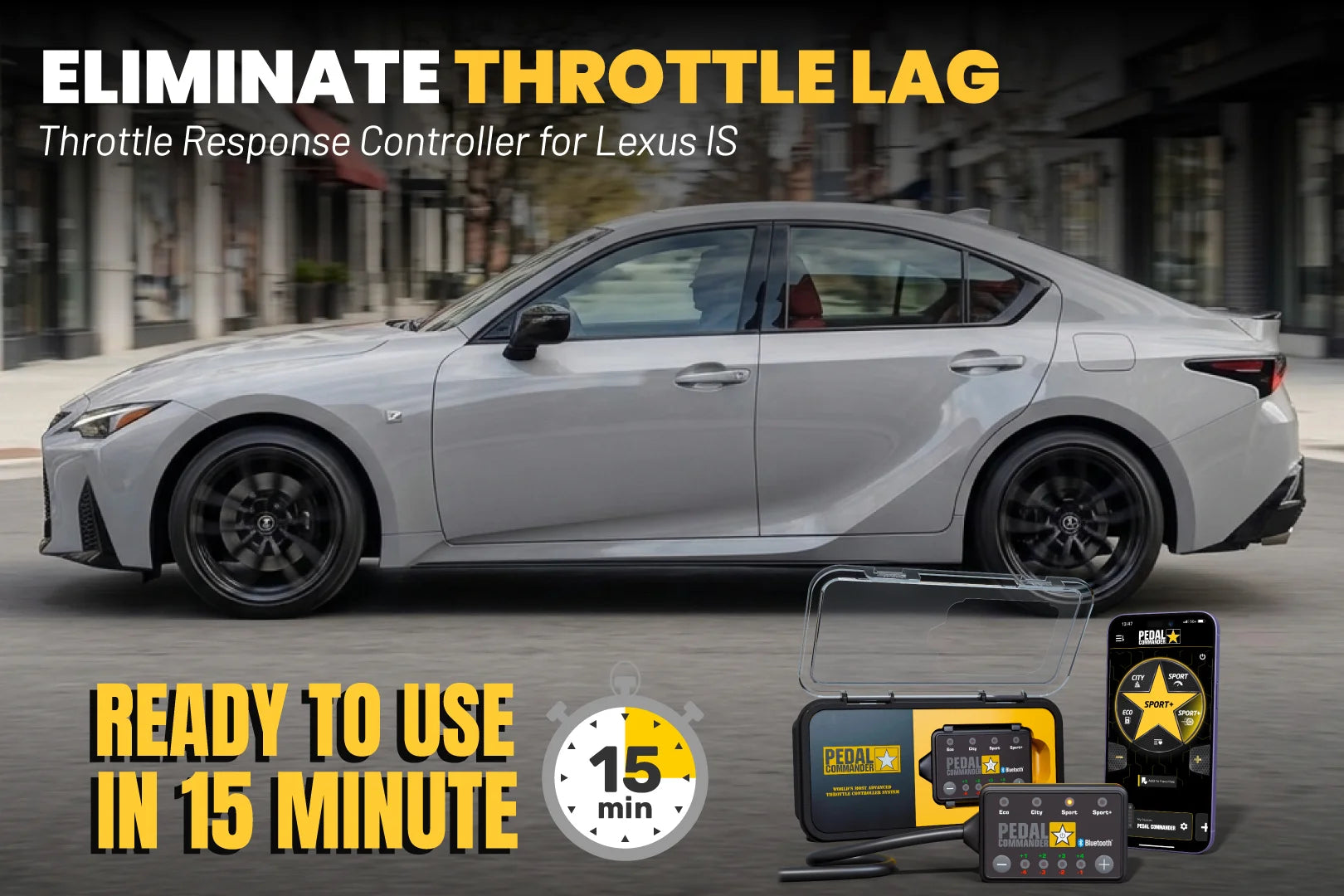 Pedal Commander for Lexus IS