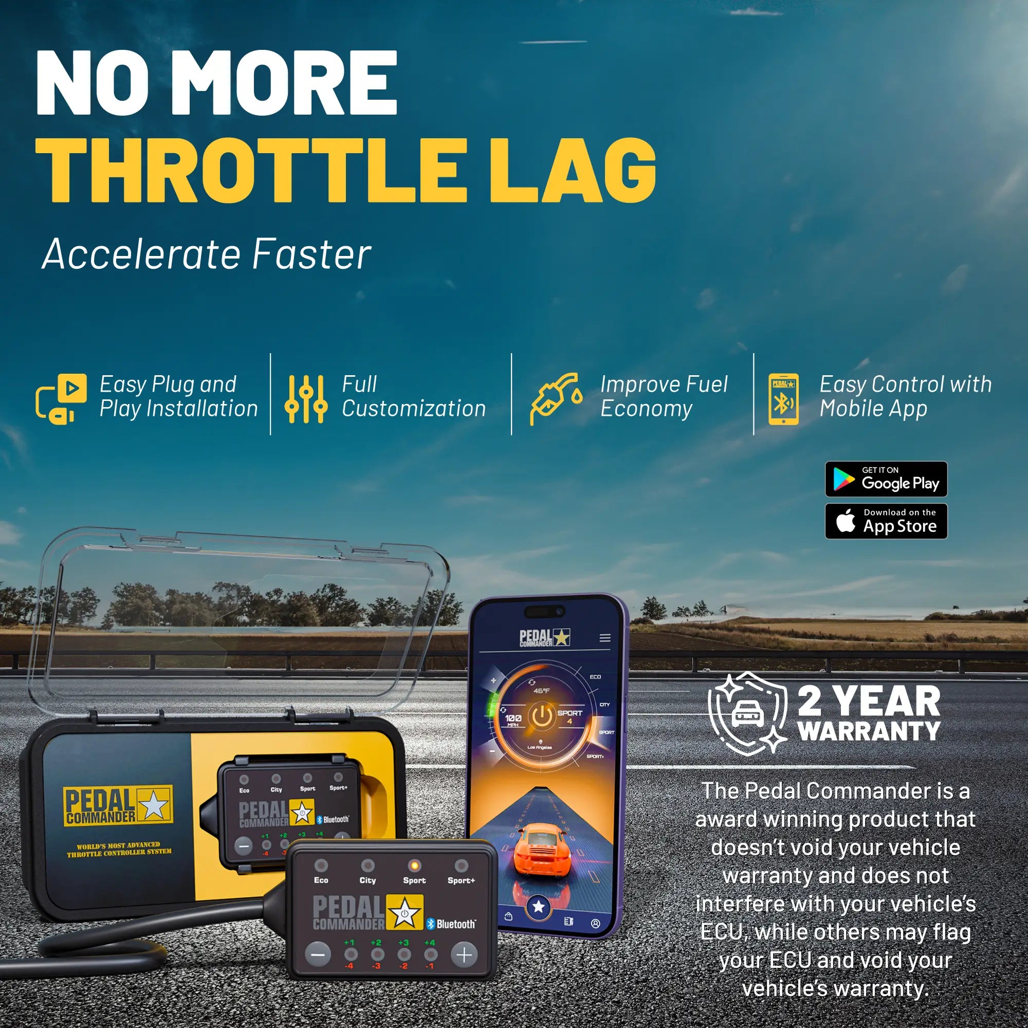 Pedal Commander Throttle Controller No More Lag