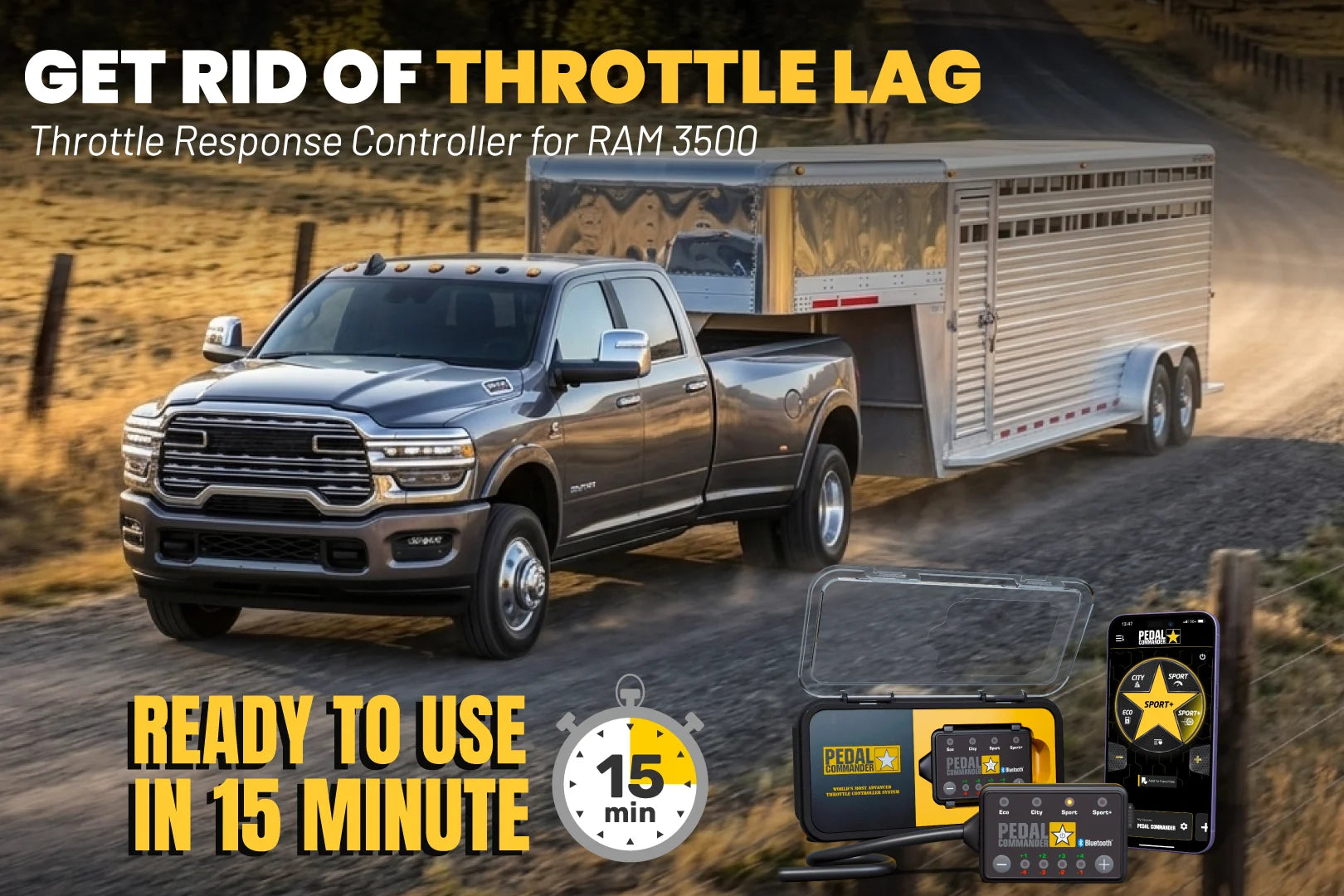 Pedal Commander for RAM 3500