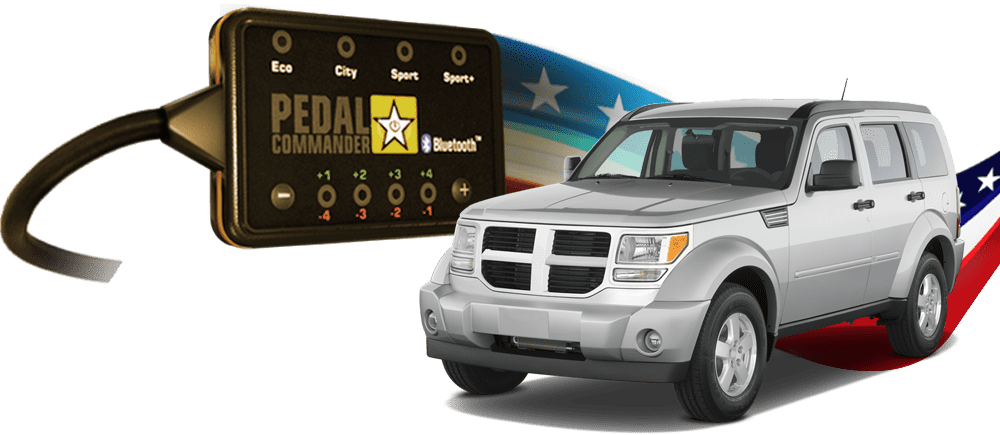 Dodge Nitro and the Pedal Commander, the only performance part to make it perfect