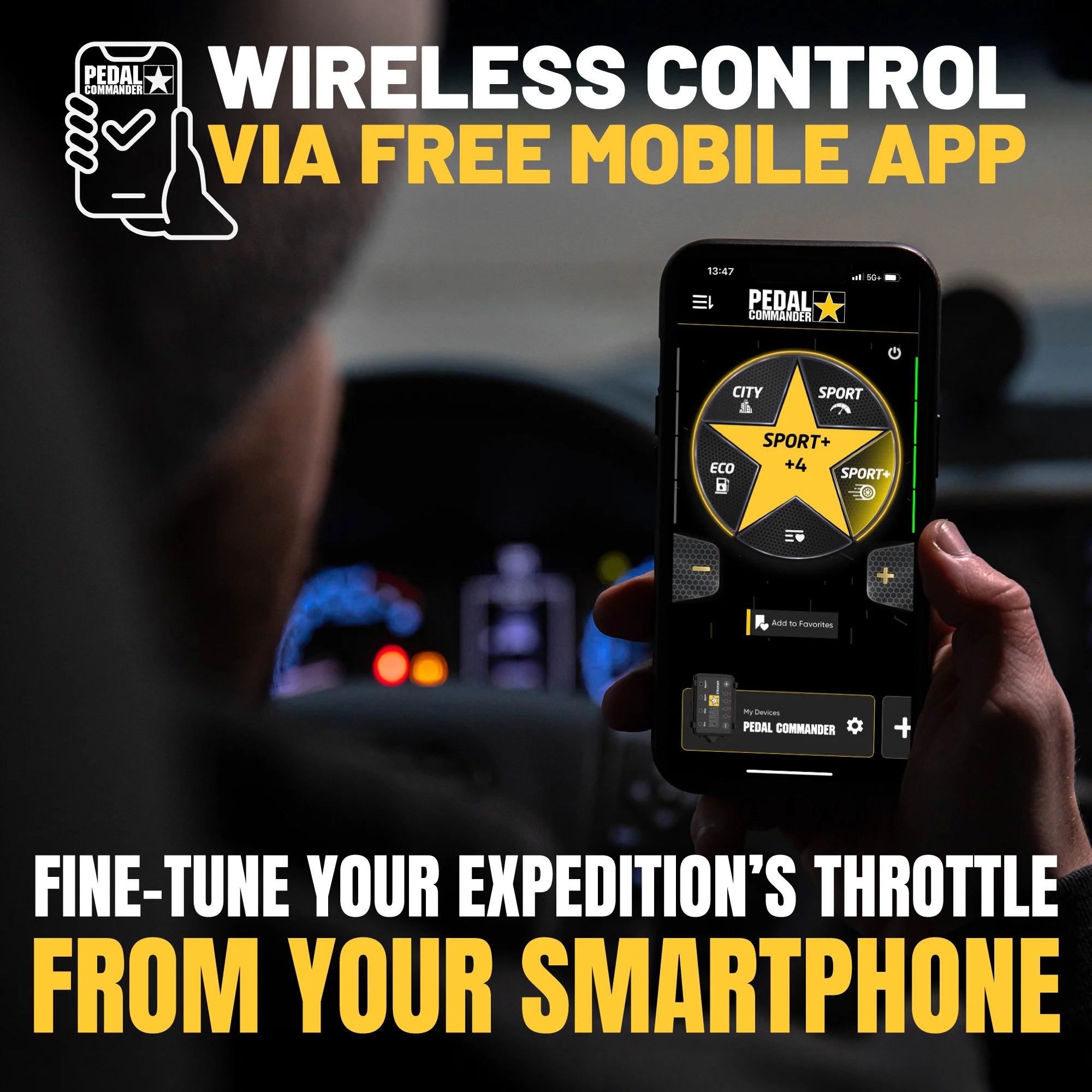Pedal Commander for Ford expedition free mobile app