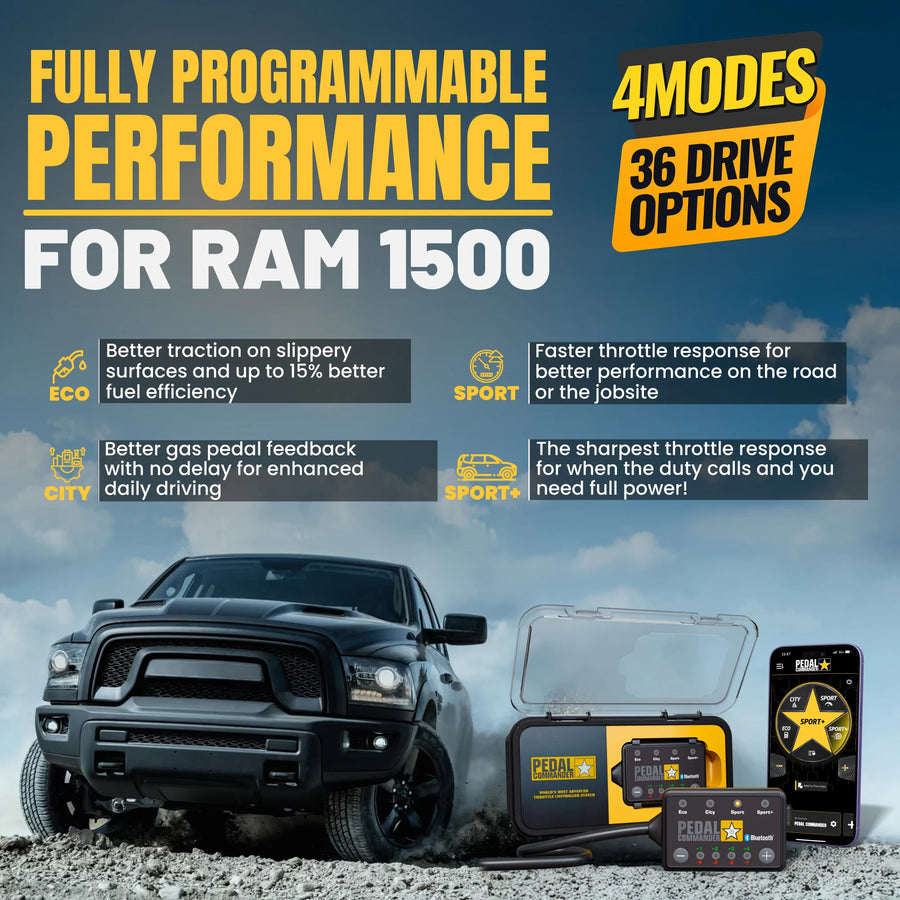 RAM 1500 クラシック 第4世代 (2019+) (3.0L ディーゼル - 3.6L - 5.7L)