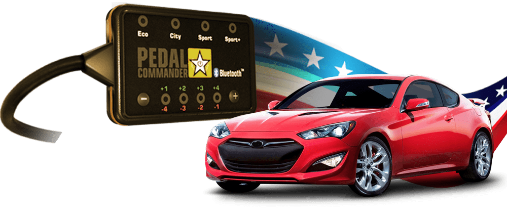Hyundai Genesis Coupe and the Pedal Commander, the only performance part to make it perfect