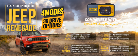 PC07-JP / Jeep / Renegade / BU (2015 - 2023) / (1.3L GSE Turbo - 1.4L FIRE Turbo - 1.5L Turbo E-Hybrid - 2.4L Tigershark)