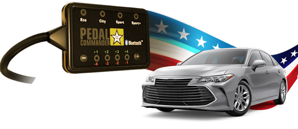 Toyota Avalon and the Pedal Commander, the only performance part to make it perfect