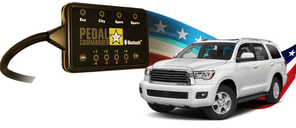 Toyota Sequoia and the Pedal Commander, the only performance part to make it perfect