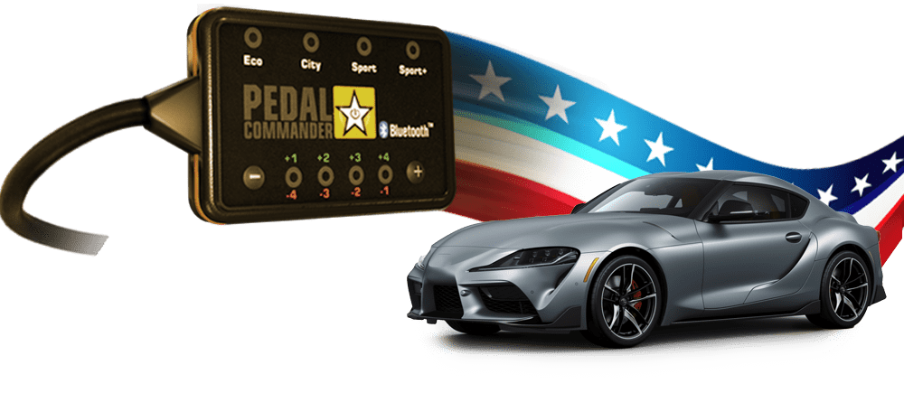Toyota Supra and the Pedal Commander, the only performance part to make it perfect
