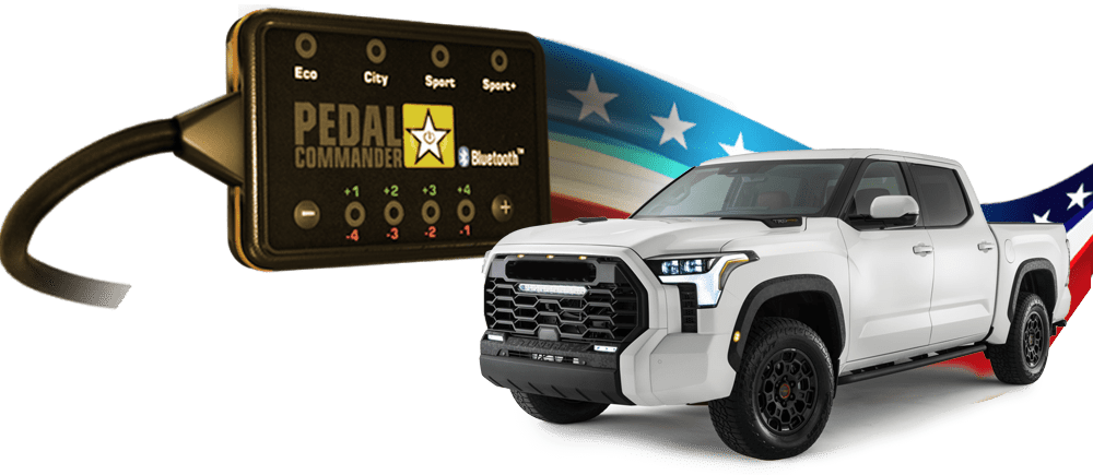 Toyota Tundra and the Pedal Commander, the only performance part to make it perfect