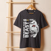 
Unisex Organic Ribbed Neck T-shirt | Unleash the Beast

